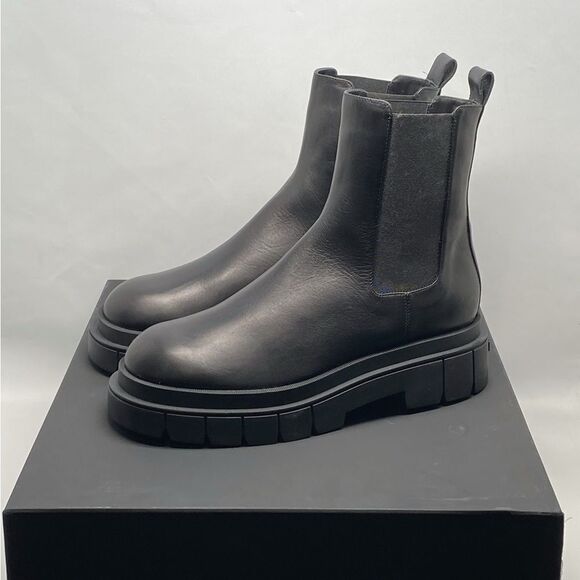 Mackage Storm Shearling lined Leather Men’s Boots size 41/us size 8 - Picture 8 of 10